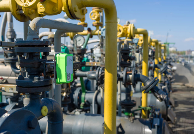 Valve Sensor on-site at Vopak Terminal Vlaardingen